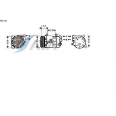 PEK326 AVA Компрессор, кондиционер