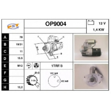 OP9004 SNRA Стартер