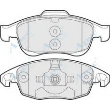 PAD1525 APEC Комплект тормозных колодок, дисковый тормоз