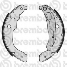 S 61 528 BREMBO Комплект тормозных колодок