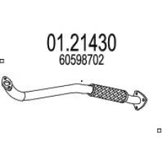 01.21430 MTS Труба выхлопного газа