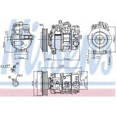 89209 NISSENS Компрессор, кондиционер