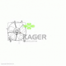 32-2380 KAGER Вентилятор, охлаждение двигателя