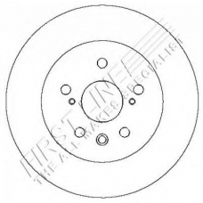 FBD1335 FIRST LINE Тормозной диск