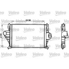 816823 VALEO Интеркулер