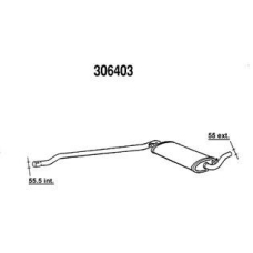 394330640300 MAGNETI MARELLI Выпускной трубопровод