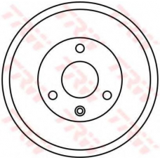 DB4312 TRW Тормозной барабан