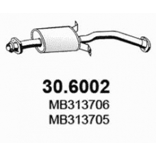 30.6002 ASSO Средний глушитель выхлопных газов