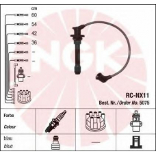 5075 NGK Комплект проводов зажигания