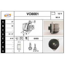 VO8001 SNRA Генератор