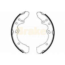 SH2321 BRAKE ENGINEERING Комплект тормозных колодок