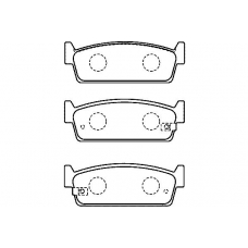 21341 160  0 5 T4067 TEXTAR Колодки тормозные