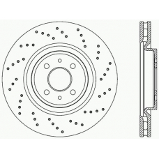 BDRS1973.25 OPEN PARTS Тормозной диск