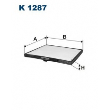 K1287 FILTRON Фильтр, воздух во внутренном пространстве