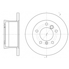 D6566.00 WOKING Тормозной диск