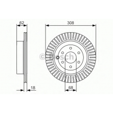 0 986 479 533 BOSCH Тормозной диск