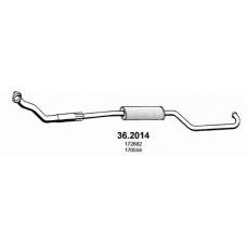 36.2014 ASSO Предглушитель выхлопных газов