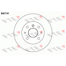 BS7741 FTE Тормозной диск