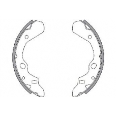 30534 SPIDAN Комплект тормозных колодок