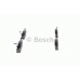 0 986 424 554 BOSCH Комплект тормозных колодок, дисковый тормоз