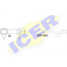 610573 E C ICER Сигнализатор, износ тормозных колодок