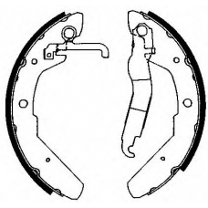 BBF679 QUINTON HAZELL Комплект тормозных колодок