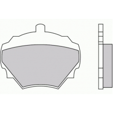 12-0103 E.T.F. Комплект тормозных колодок, дисковый тормоз