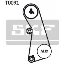 VKMA 01002 SKF Комплект ремня грм