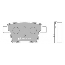 LVXL1261 MOTAQUIP Комплект тормозных колодок, дисковый тормоз