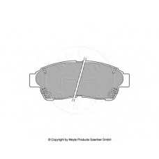 025 216 0117 MEYLE Колодки тормозные