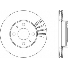 BDR1139.20 OPEN PARTS Тормозной диск