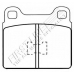 FBP1121 FIRST LINE Комплект тормозных колодок, дисковый тормоз