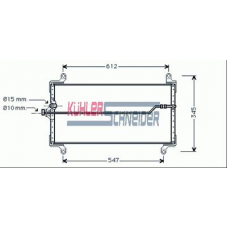 1721601 KUHLER SCHNEIDER Конденсатор, кондиционер