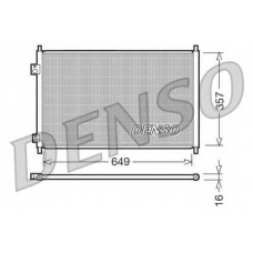 DCN40008 DENSO Конденсатор, кондиционер