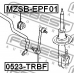 MZSB-EPF01 FEBEST Опора, стабилизатор