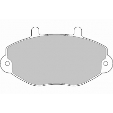 FD6404N NECTO Комплект тормозных колодок, дисковый тормоз