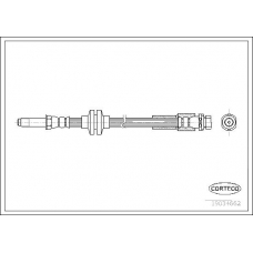 19034662 CORTECO Тормозной шланг