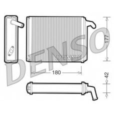 DRR09041 NPS Теплообменник, отопление салона