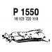 P1550 FENNO Средний глушитель выхлопных газов