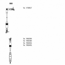 930 BREMI Комплект проводов зажигания