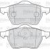 540858 VALEO Комплект тормозных колодок, дисковый тормоз
