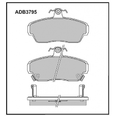 ADB3795 Allied Nippon Тормозные колодки