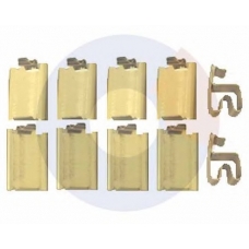 2318 CARRAB BRAKE PARTS Комплектующие, колодки дискового тормоза