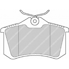 FQT1788 FERODO Комплект тормозных колодок, дисковый тормоз