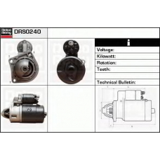 DRS0240 DELCO REMY Стартер