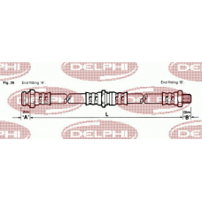 LH0152 DELPHI Тормозной шланг