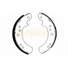 SH2222 BRAKE ENGINEERING Комплект тормозных колодок