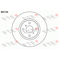 BS7146 FTE Тормозной диск