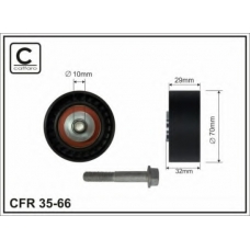 35-66 CAFFARO Паразитный / ведущий ролик, поликлиновой ремень