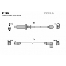 T721B TESLA Комплект проводов зажигания